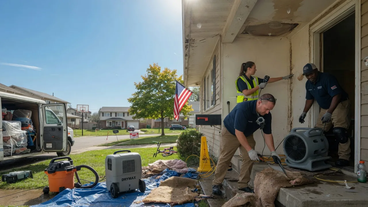 Water Damage Restoration in West Farmington, OH near me